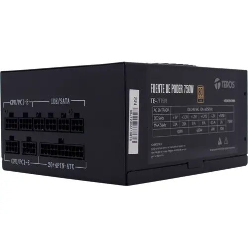 Fuente Teros TE-7175W 750W 80 Plus Gold ATX Full Modular