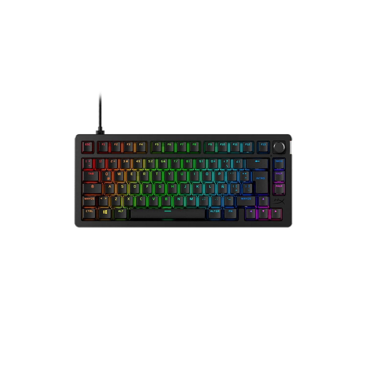 Teclado Gaming HyperX Alloy Rise 75% Mecánico
