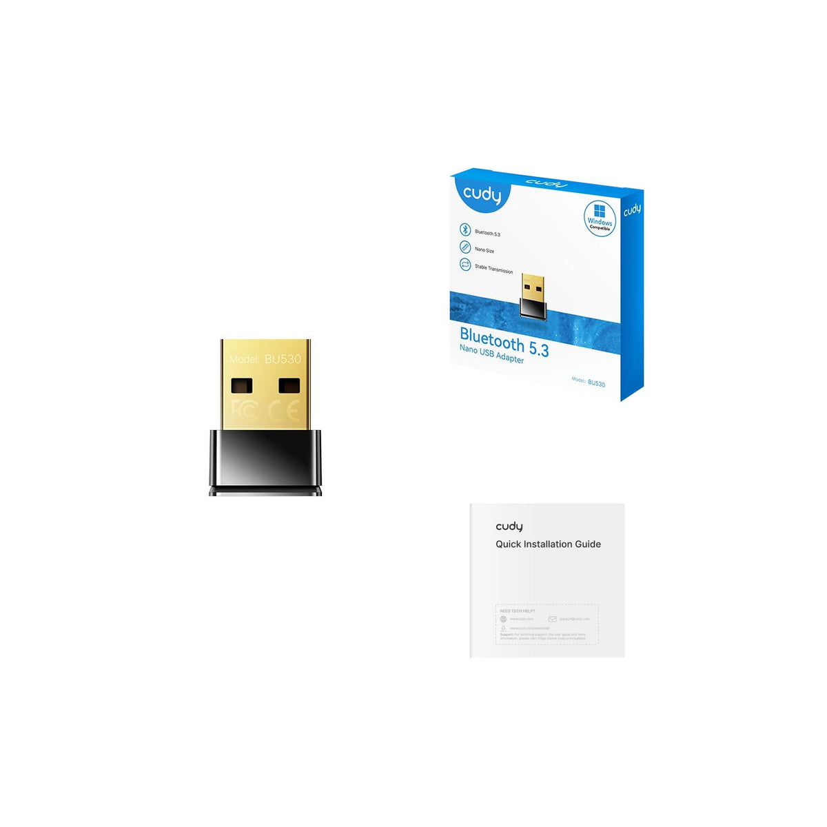 Adaptador Bluetooth 5.3 USB Cudy