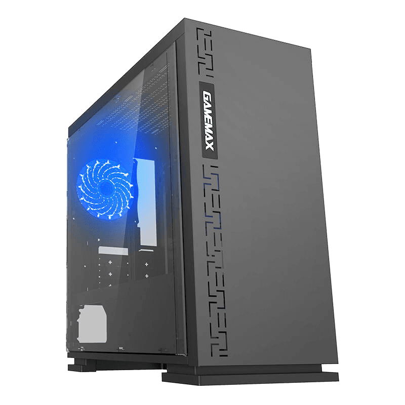 Gabinete Gamer Gamemax Micro-ATX H605 ARGB Fan x 1 negro