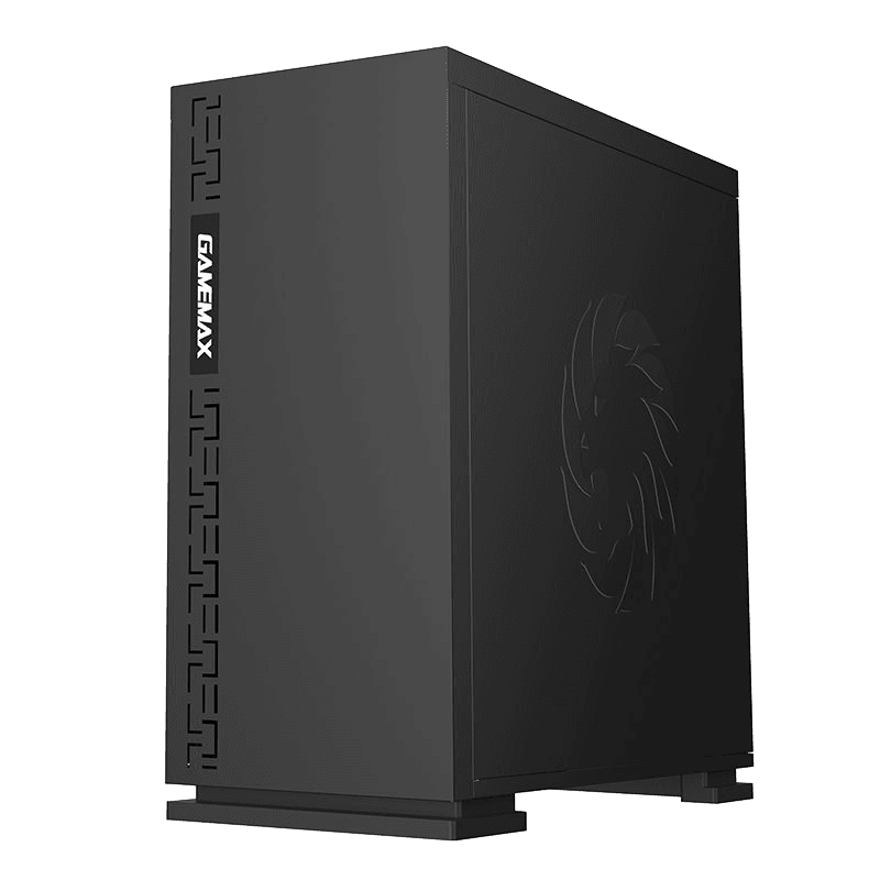 Gabinete Gamer Gamemax Micro-ATX H605 ARGB Fan x 1 negro