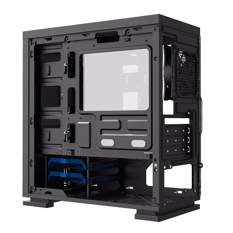 Gabinete Gamer Gamemax Micro-ATX H605 ARGB Fan x 1 negro