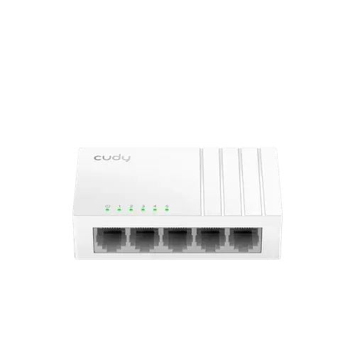 Switch Cudy 5 puertos Gigabit - Split USB-C sin trafo