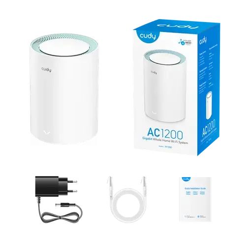 Router Mesh Cudy AC1200 Gigabit 3 pack