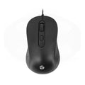 Mouse con Cable Teros TE-1229S Óptico USB 1600 DPI 6 Botones Negro