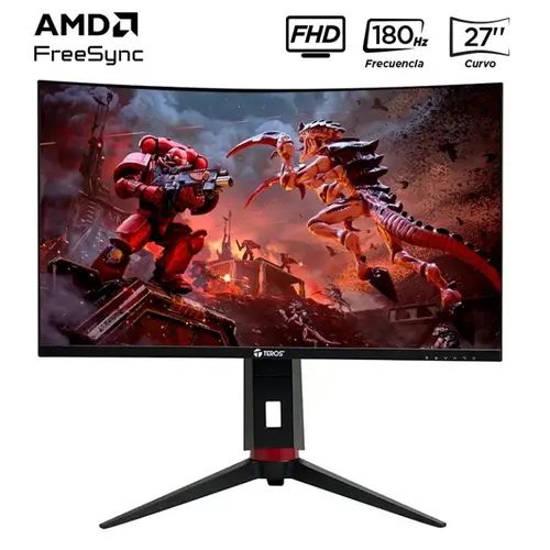 Monitor Teros TE-2766G Gaming 27" Curvo VA FHD (1920X1080) 180Hz 1ms