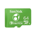 Tarjeta de Memoria Sandisk MicroSDXC 64GB UHS-I Card C10 U3 100Mb for Nintendo Switch Yoshi Edition