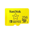 Tarjeta de Memoria Sandisk MicroSDXC 256GB UHS-I Card C10 U3 100Mb for Nintendo Switch Mario Bros Edition
