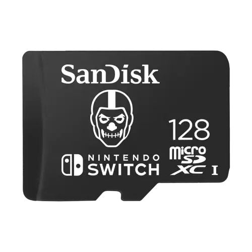 Tarjeta de Memoria Sandisk MicroSDXC 128GB UHS-I Card C10 U3 100Mb for Nintendo Switch Fortnite Edition