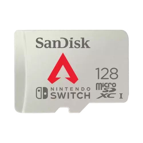 Tarjeta de Memoria Sandisk MicroSDXC 128GB UHS-I Card C10 U3 100Mb for Nintendo Switch Apex Legends Edition