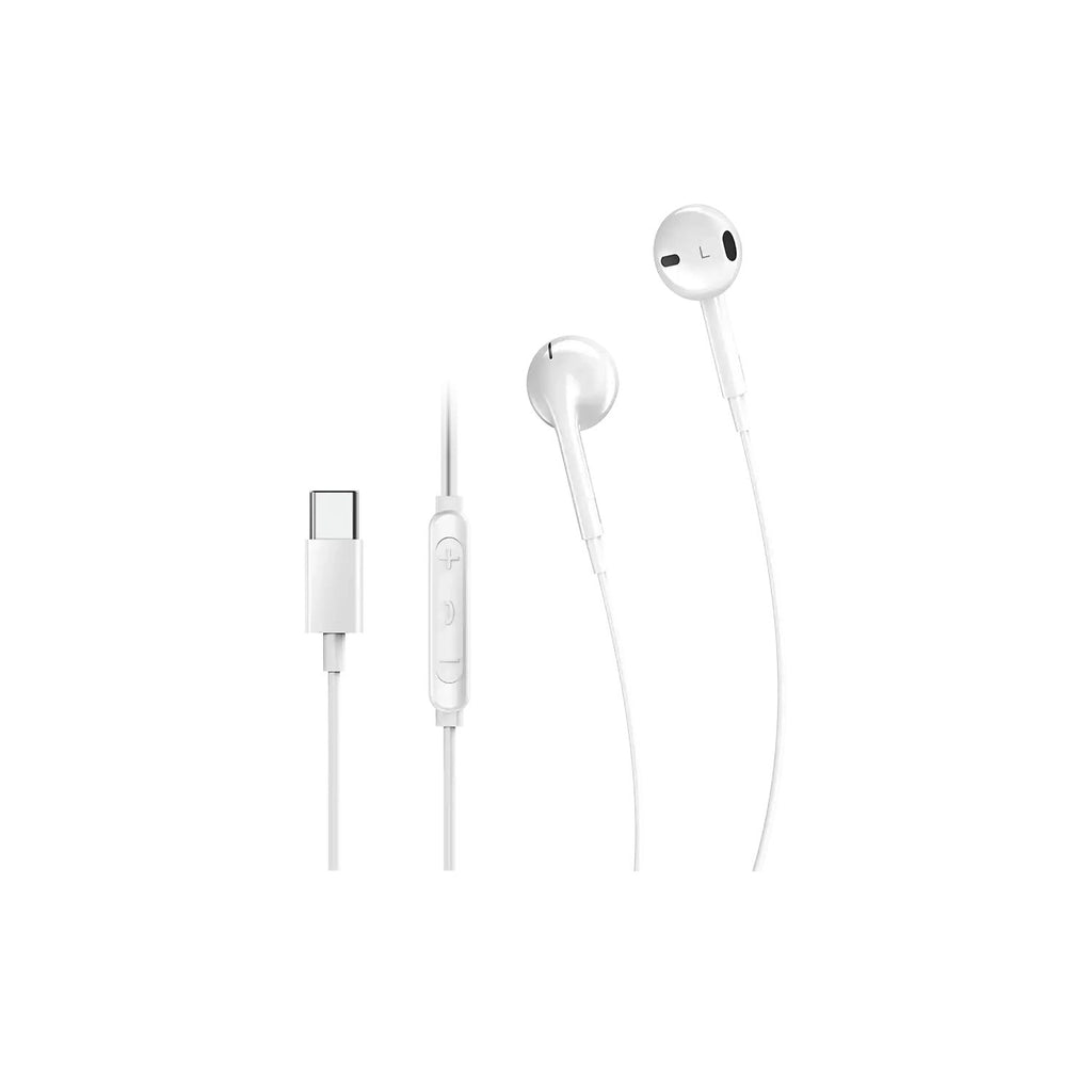 Genius HS-M365 – Auricular In-Ear USB-C Blanco