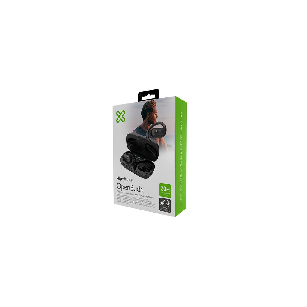 Auriculares Klip Xtreme KOE-250BK In-Ear Inalámbricos ANC 20Hs IPX5