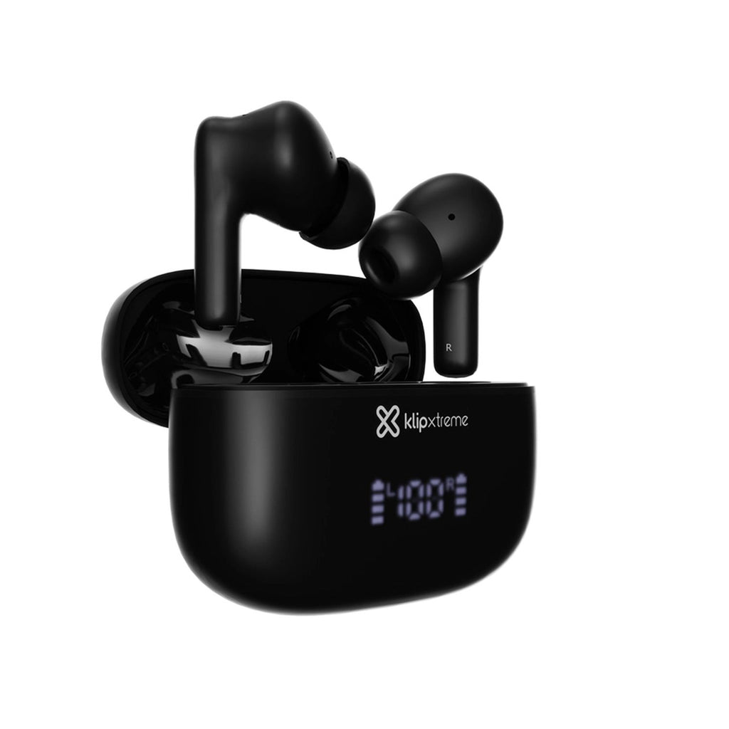 Auriculares Klip Xtreme KTE-850BK In-Ear Inalámbricos con Cancelación de Ruido 26Hs