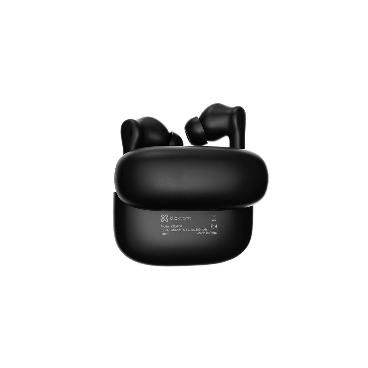 Auriculares Klip Xtreme KTE-850BK In-Ear Inalámbricos con Cancelación de Ruido 26Hs