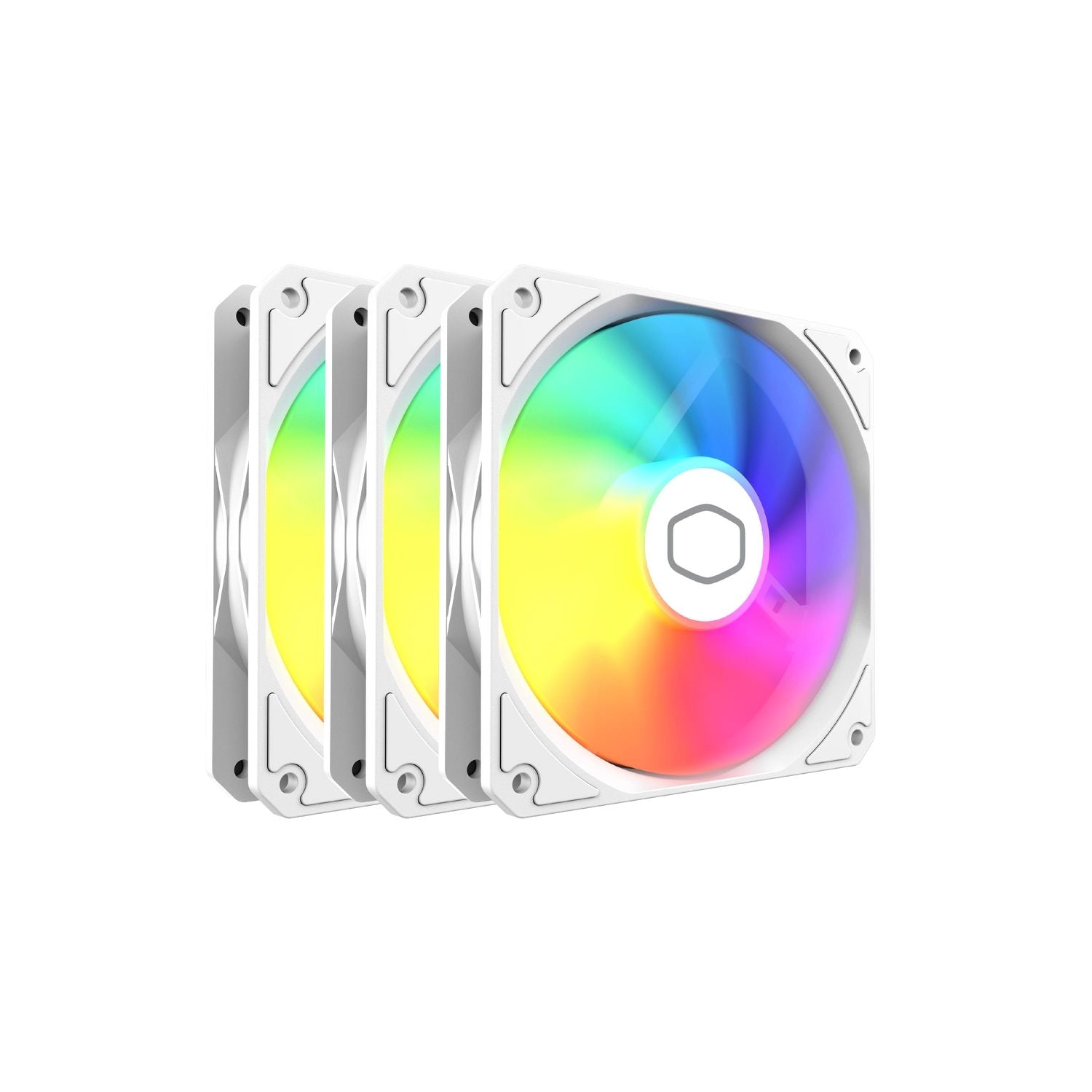 Fan Cooler CM MF120 Lite ARGB White 3-Pack 120mm
