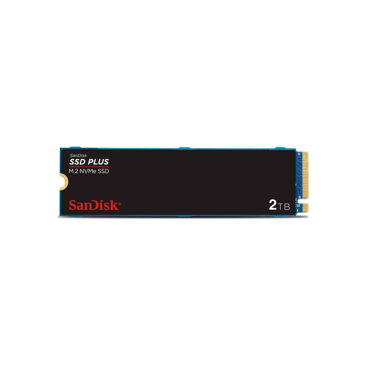 Disco Interno SSD Sandisk Plus 2TB M.2 2280 NVMe PCIe 3.0 3200Mb/s