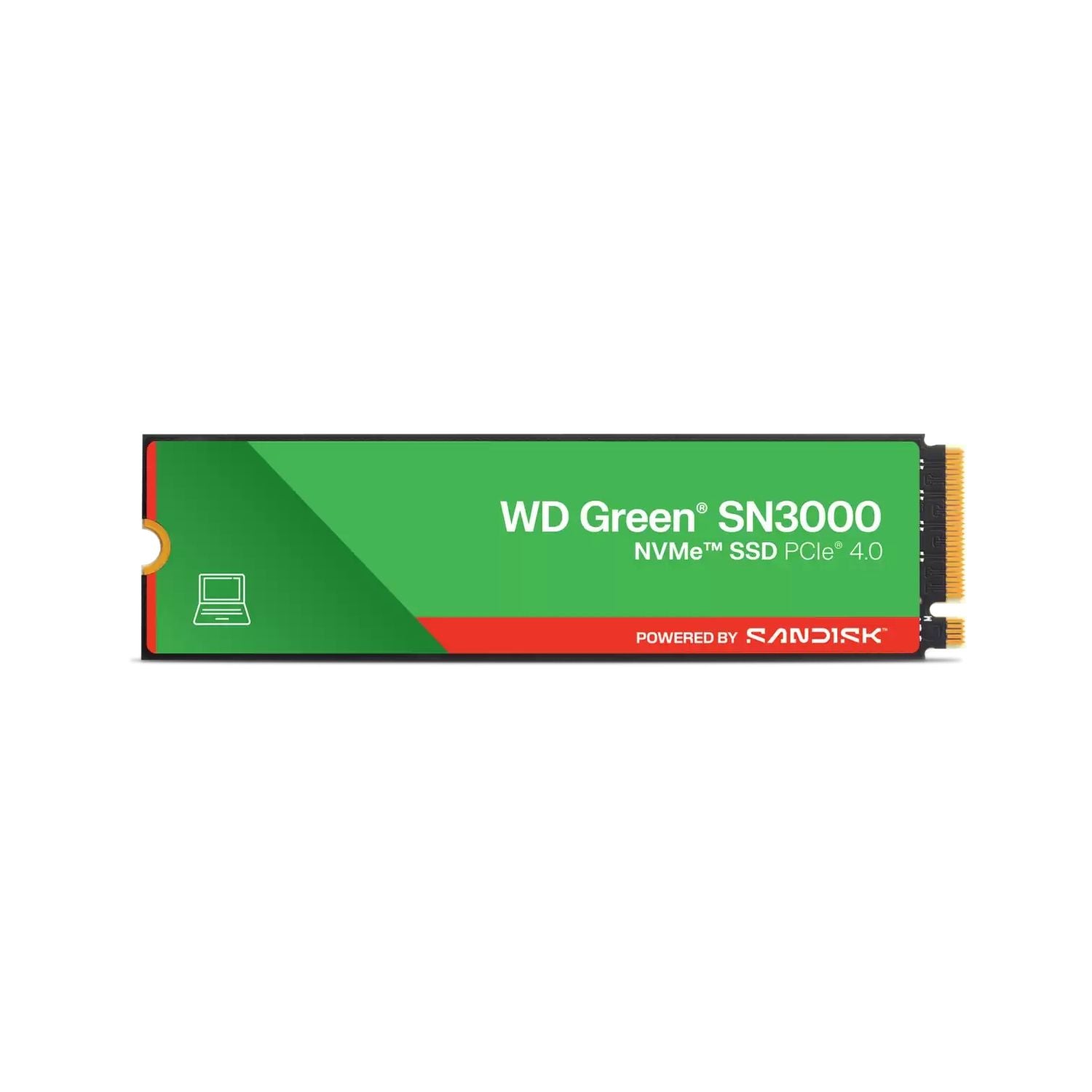 Disco Interno SSD WD Green SN3000 1TB M.2 2280 NVMe PCIe 4.0 5000MB/s
