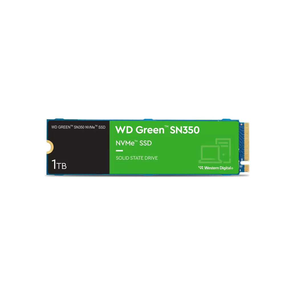 Disco Interno SSD WD Green SN350 1TB M.2 2280 NVMe PCIe 3.0 2400MB/S
