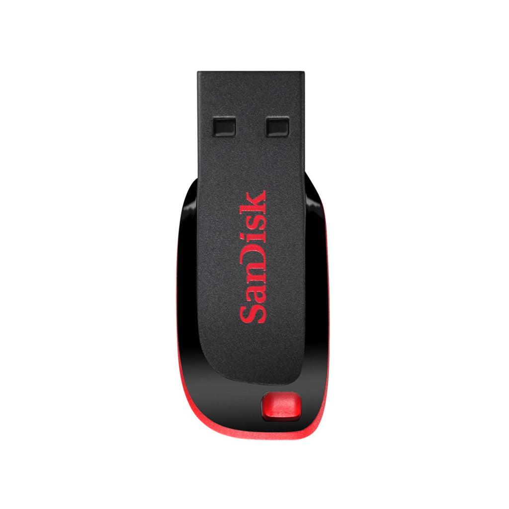 Pen Drive SANDISK Cruzer Blade 128GB USB 2.0 Tipo A Negro