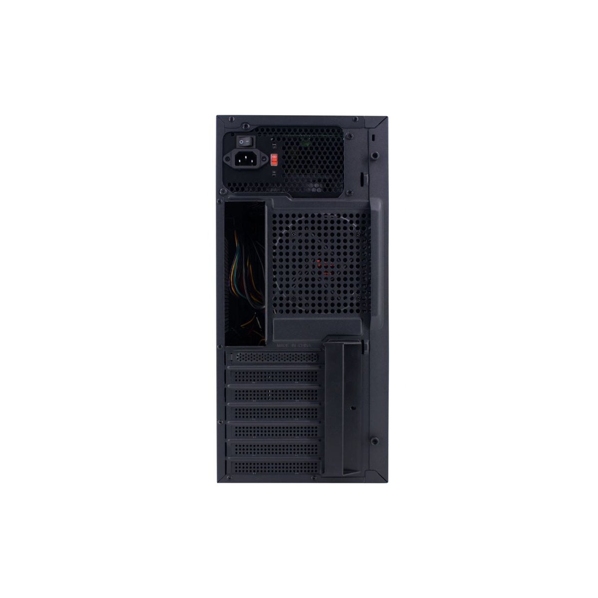 Gabinete Teros TE-1036S Mid Tower Fans 120cm c/Fuente 250W Black