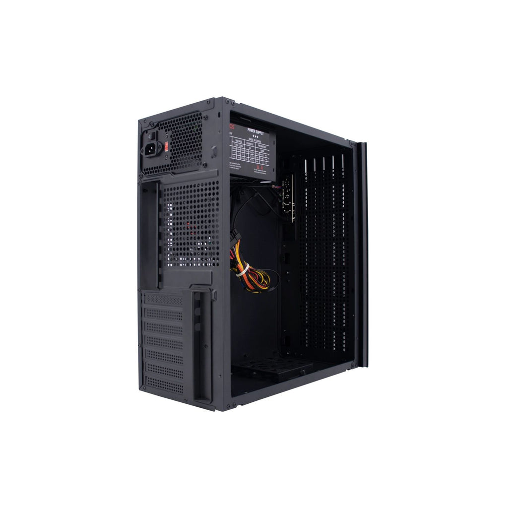 Gabinete Teros TE-1036S Mid Tower Fans 120cm c/Fuente 250W Black
