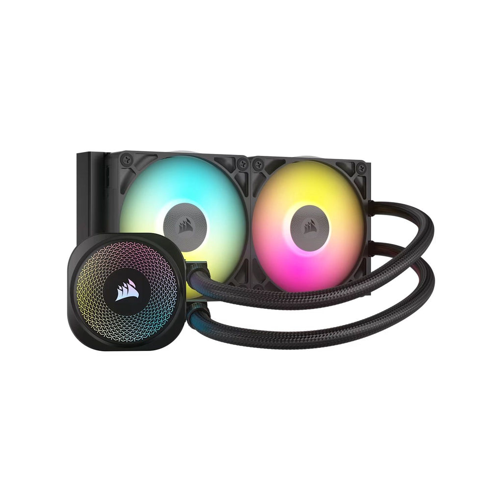 Liquid Cooler Corsair iCUE LINK TITAN 240 RX RGB Negro