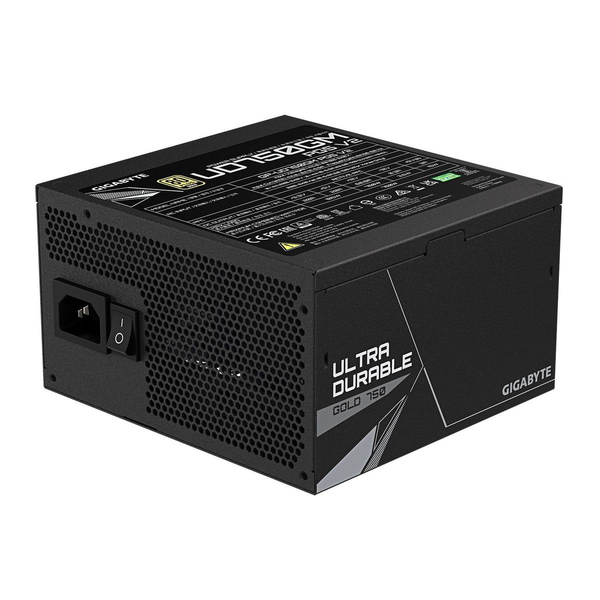 Fuente Gigabyte UD750GM 750W 80 Plus Gold Full Modular V2