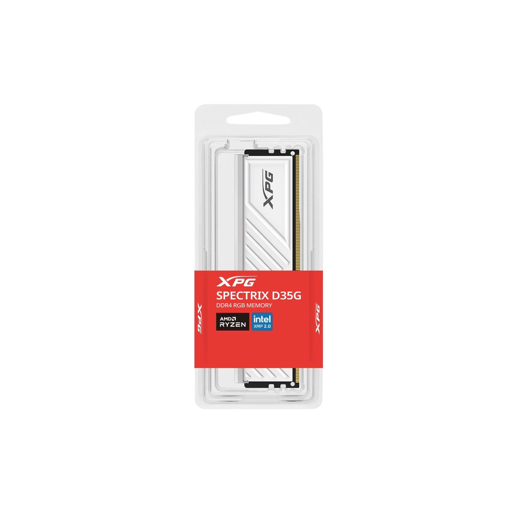 Memoria Ram UDIMM ADATA XPG SPECTRIX D35G 8GB DDR4 3200 WHITE RGB CL16 1.35V