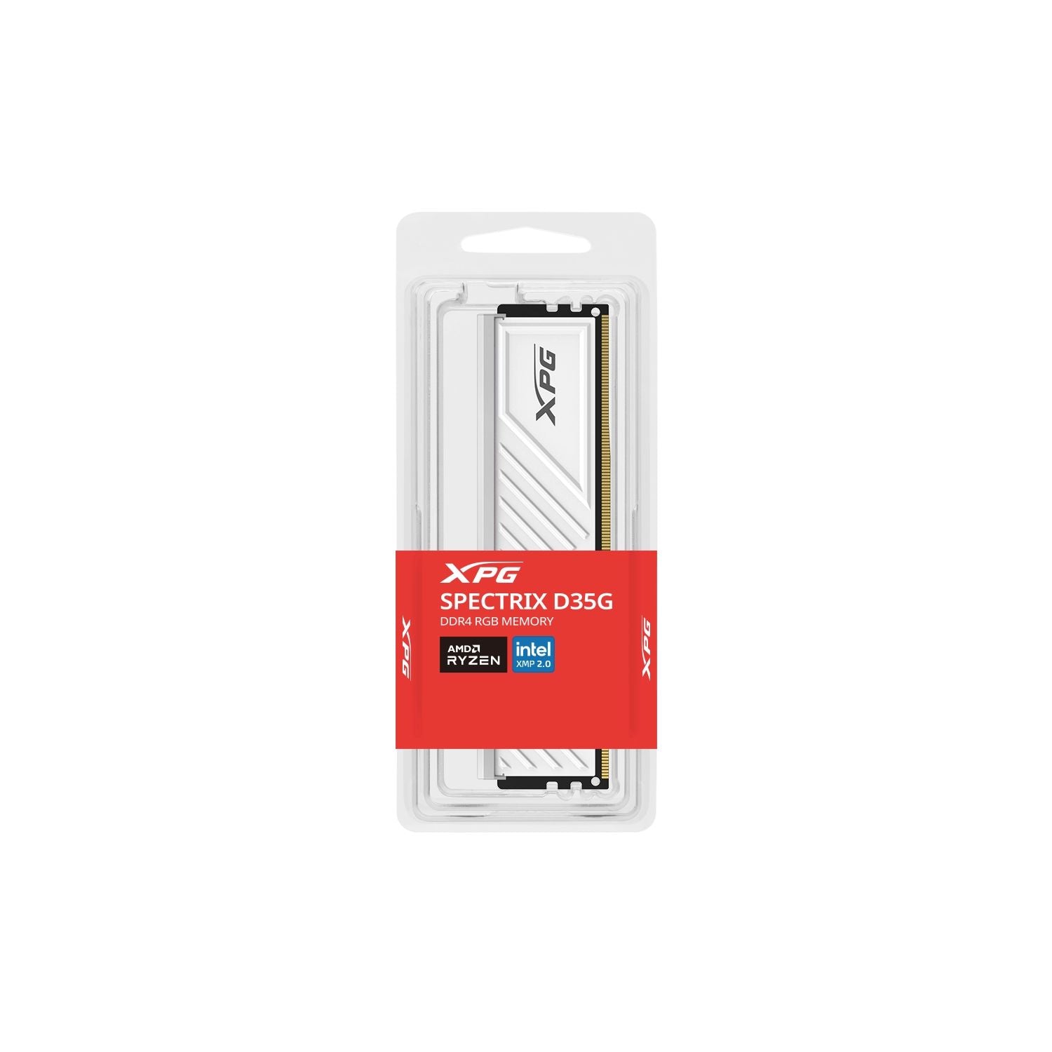 Memoria Ram UDIMM ADATA XPG SPECTRIX D35G 8GB DDR4 3200 WHITE RGB CL16 1.35V