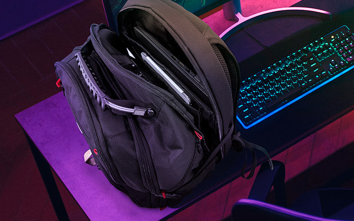 Mochila Xtech Battlestash Gamer 17" Negra