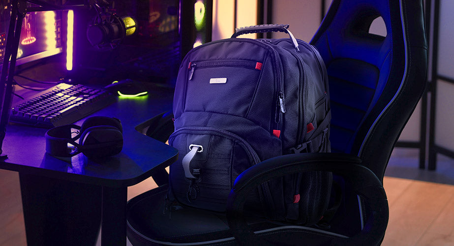 Mochila Xtech Battlestash Gamer 17" Negra
