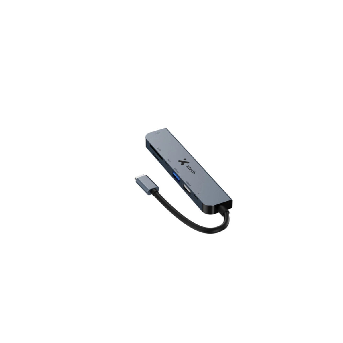 Hub Multipuerto 7 en 1 USB-C Xtech