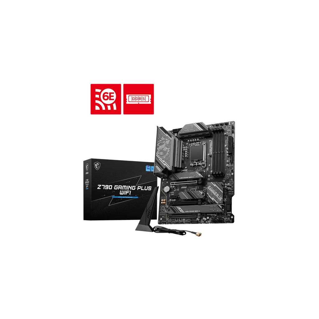 Motherboard MSI Z790 Gaming Plus WiFi DDR5 LGA1700 | Intel 12/13/14 Gen | OC