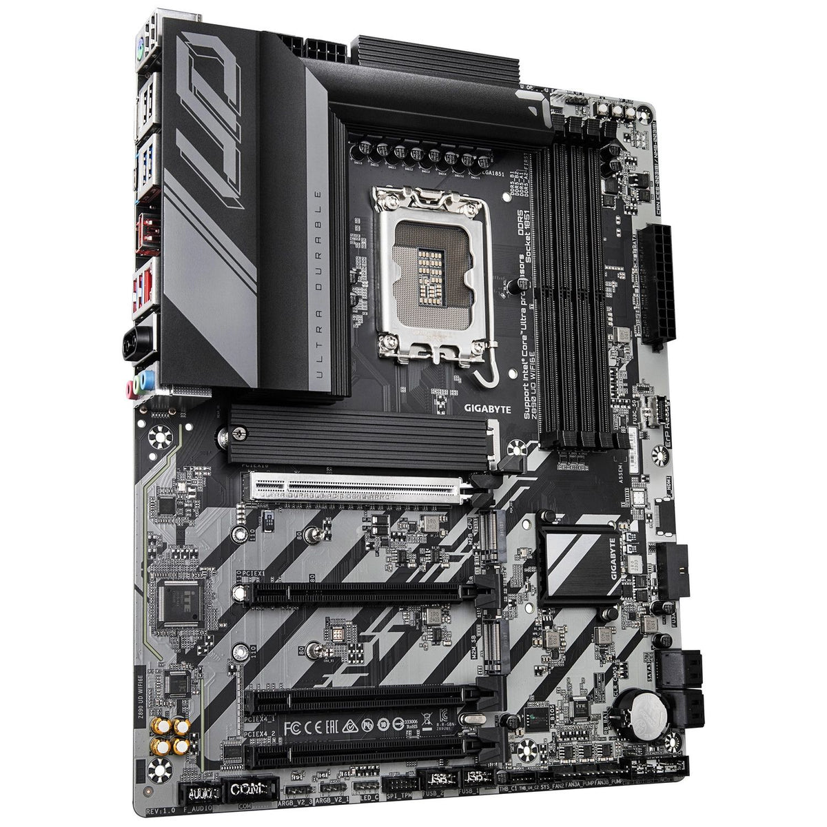 Motherboard Gigabyte Z890 UD WiFi 6E ATX LGA1851 DDR5 | Intel Core Ultra 200 | OC