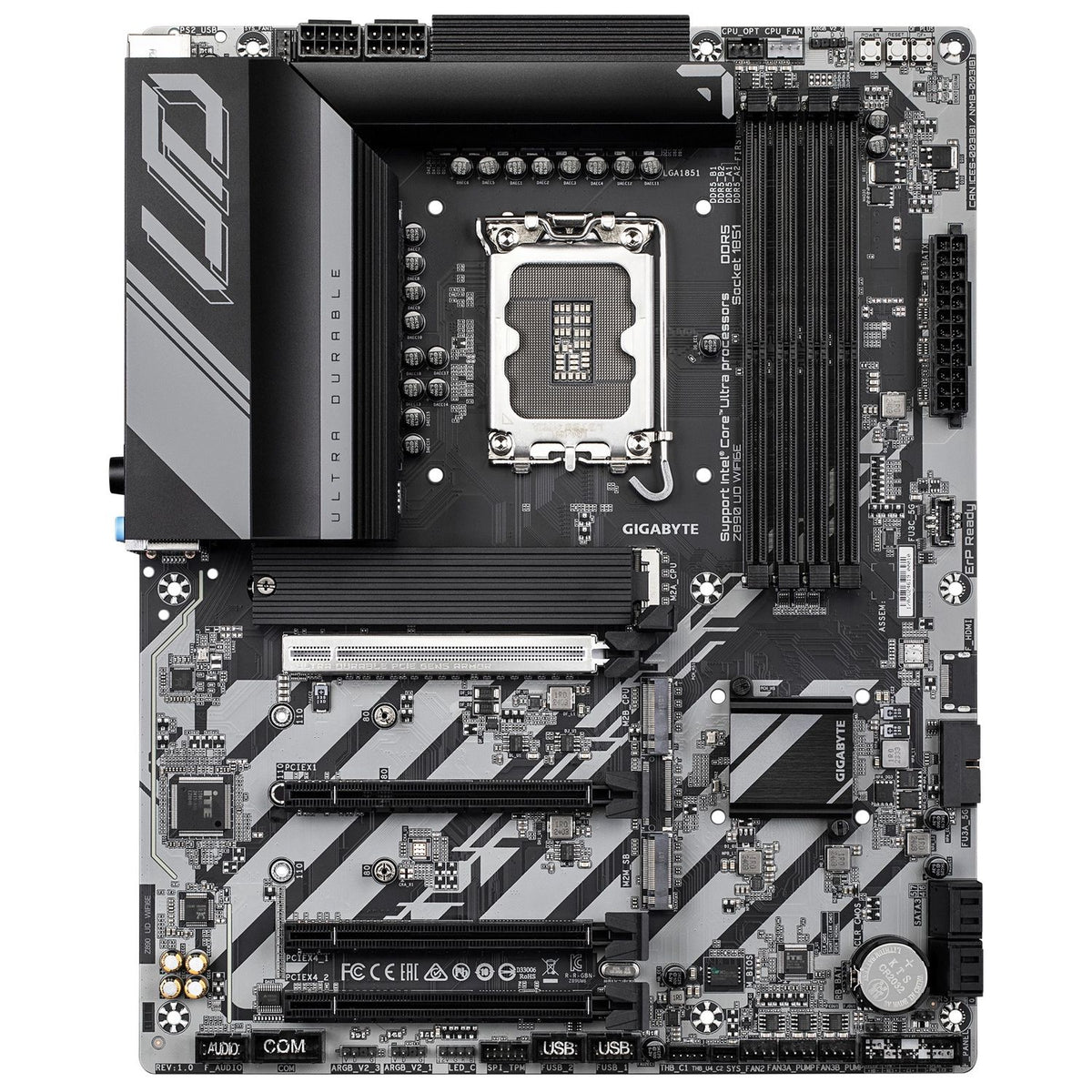 Motherboard Gigabyte Z890 UD WiFi 6E ATX LGA1851 DDR5 | Intel Core Ultra 200 | OC