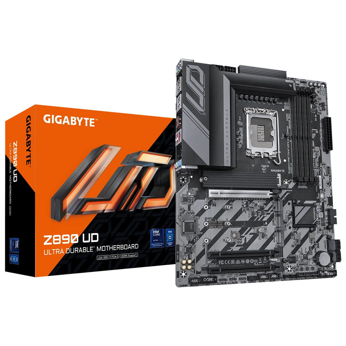 Motherboard Gigabyte Z890 UD ATX LGA1851 DDR5 | Intel Core Ultra 200 | OC