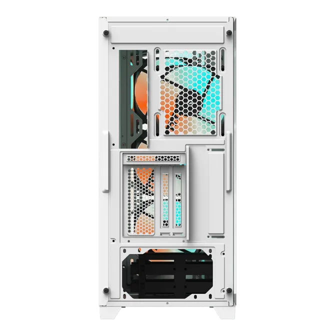 Gabinete Gamer Gigabyte GB-C301GW Blanco ARGB Fan X 4 (sin fuente)