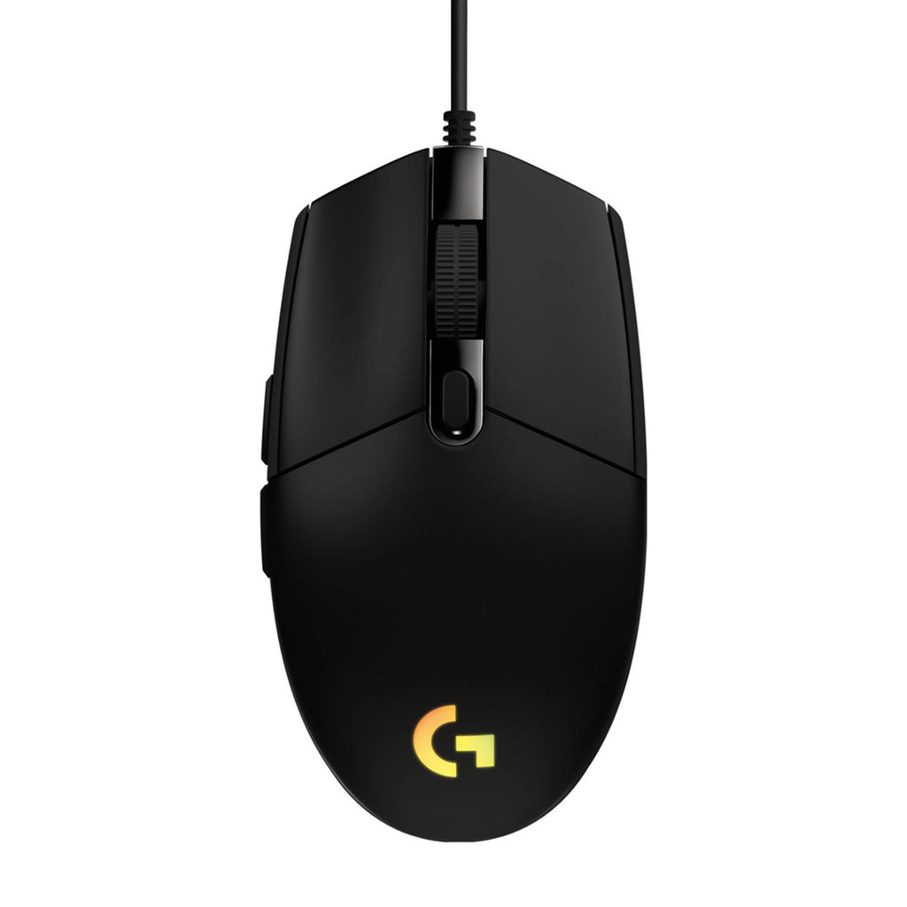 Mouse Gaming con Cable Logitech G203 LIGHTSYNC RGB 8000 DPI Negro