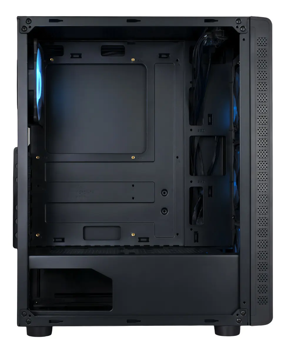 Gabinete Gamer MLogix Sword RGB Negro ATX Vidrio Templado
