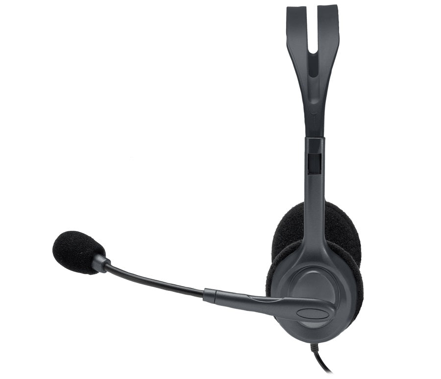 Auricular con Micrófono Logitech H111 Negro