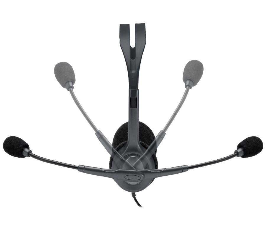 Auricular con Micrófono Logitech H111 Negro