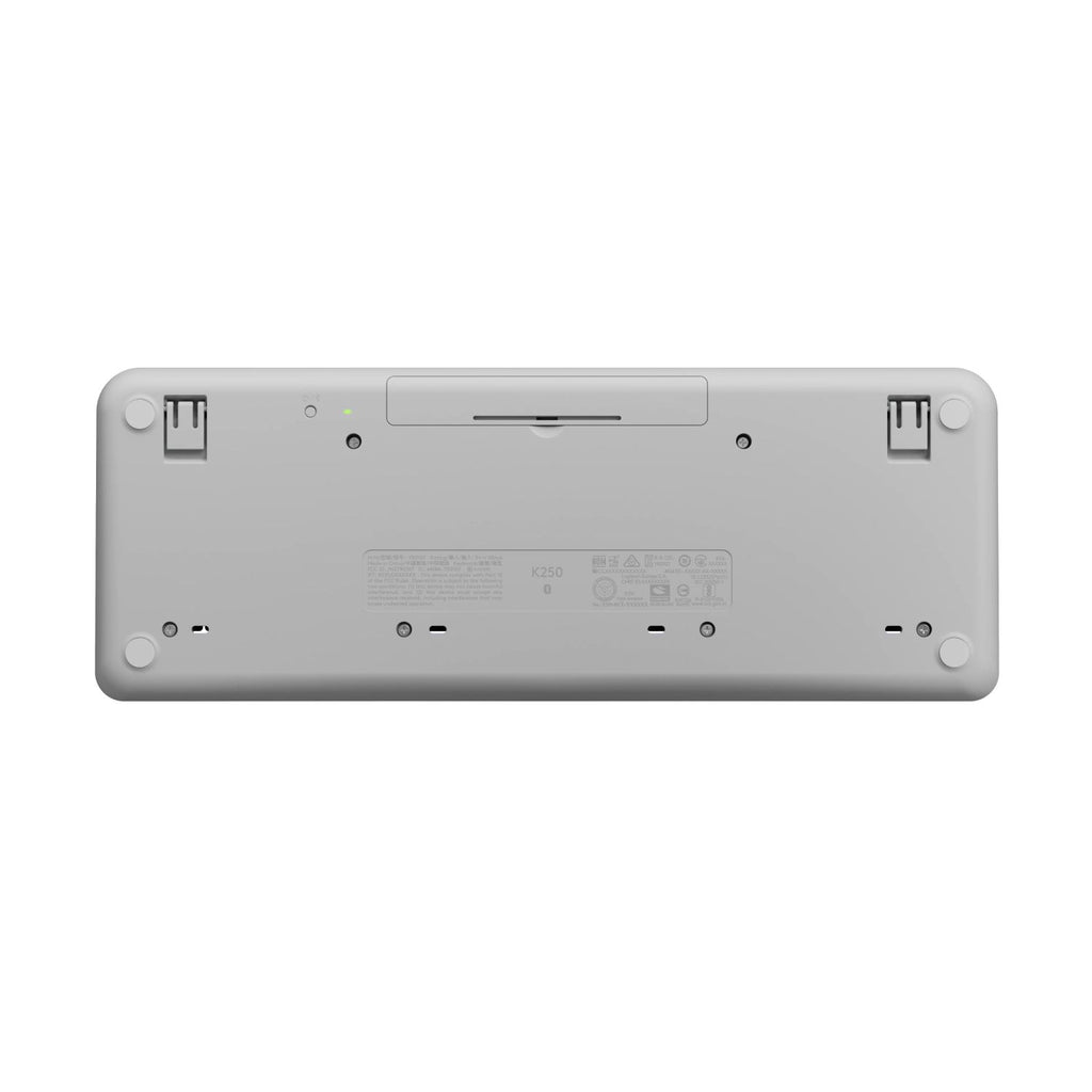 Teclado Bluetooth Logitech K250 Blanco