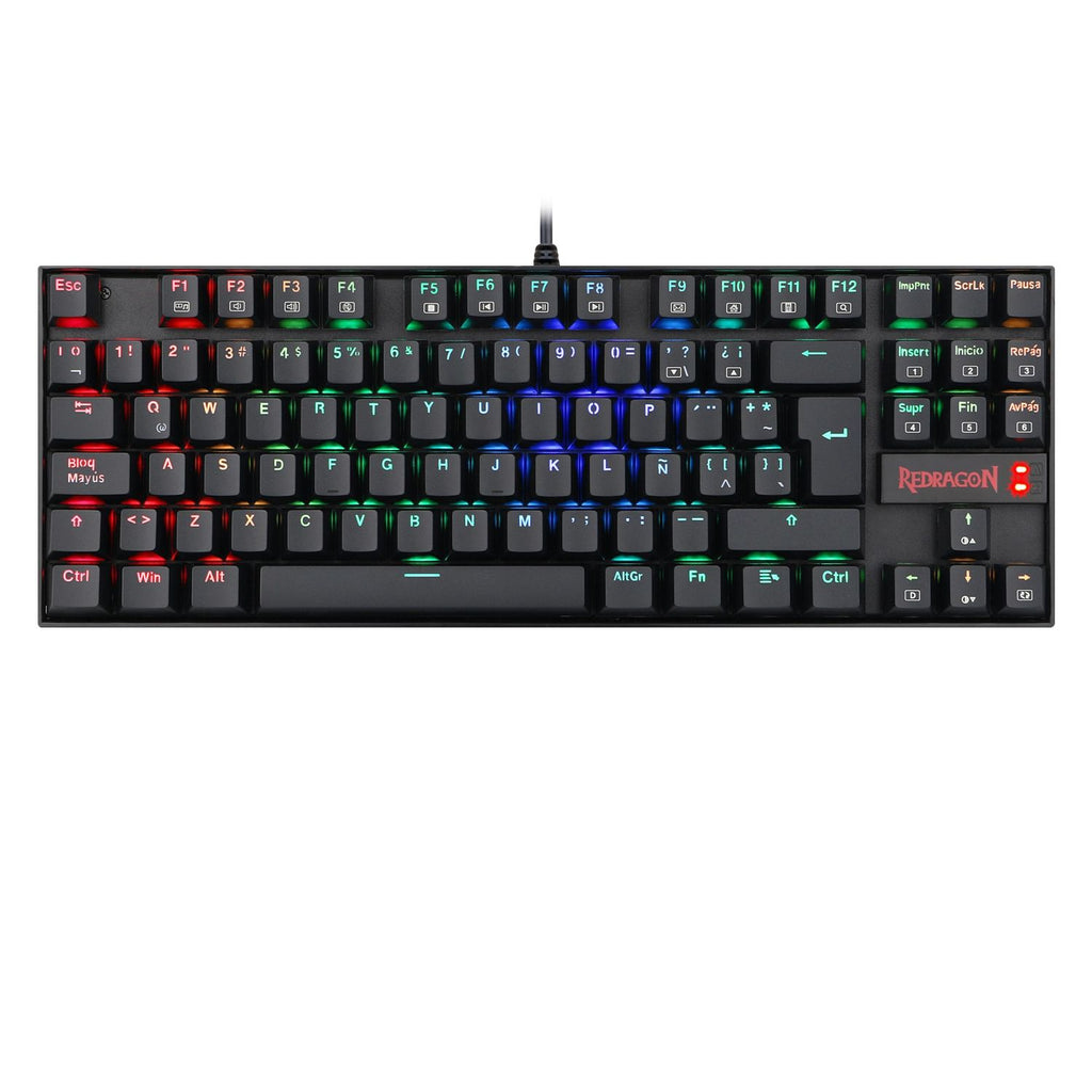 Teclado Mecánico Redragon Kumara K552 RGB Switch Azul Negro