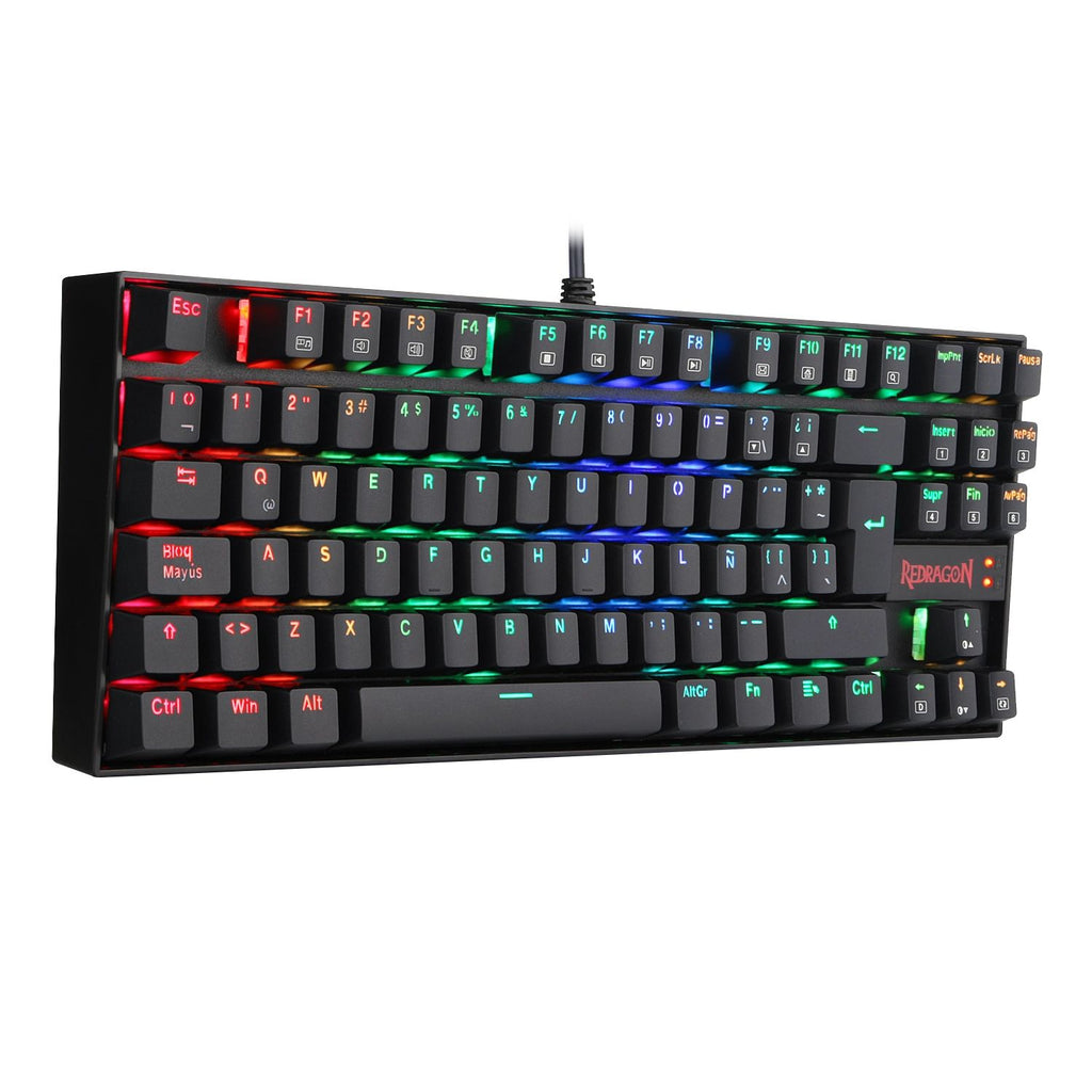 Teclado Mecánico Redragon Kumara K552 RGB Switch Azul Negro