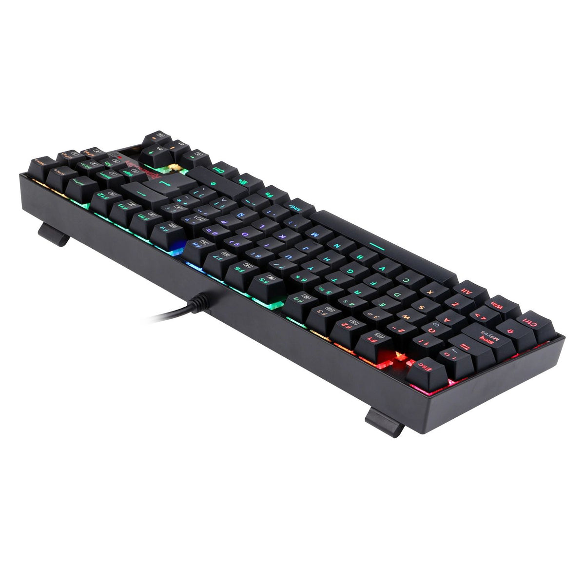Teclado Mecánico Redragon Kumara K552 RGB Switch Azul Negro