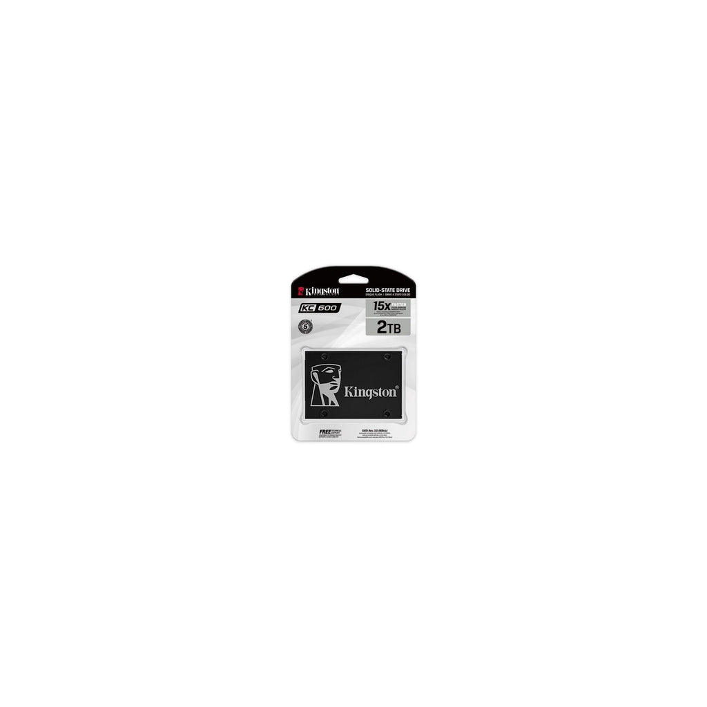 Disco Interno SSD Kingston KC600 2TB 2.5" SATA III 550MB/s