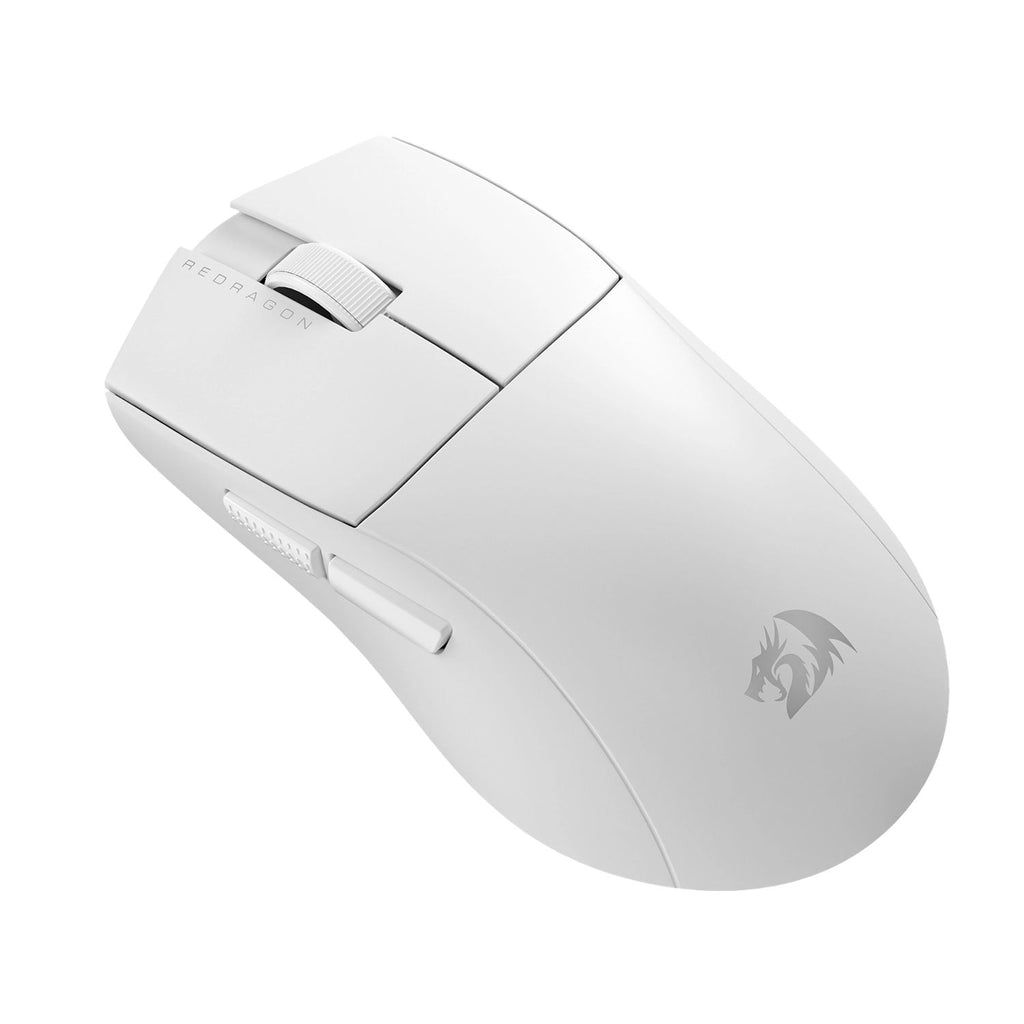 Mouse Inalámbrico Redragon King M916 Pro 4K Blanco