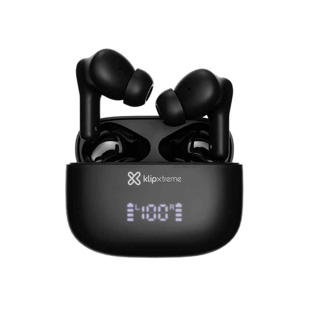 Auriculares Klip Xtreme KTE-850BK In-Ear Inalámbricos con Cancelación de Ruido 26Hs