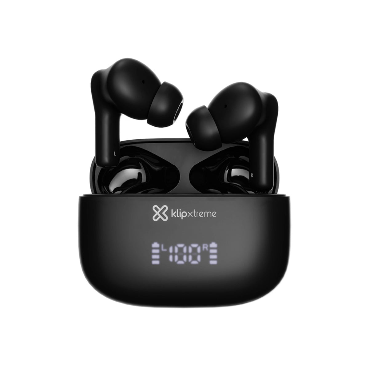 Auriculares Klip Xtreme KTE-850BK In-Ear Inalámbricos con Cancelación de Ruido 26Hs
