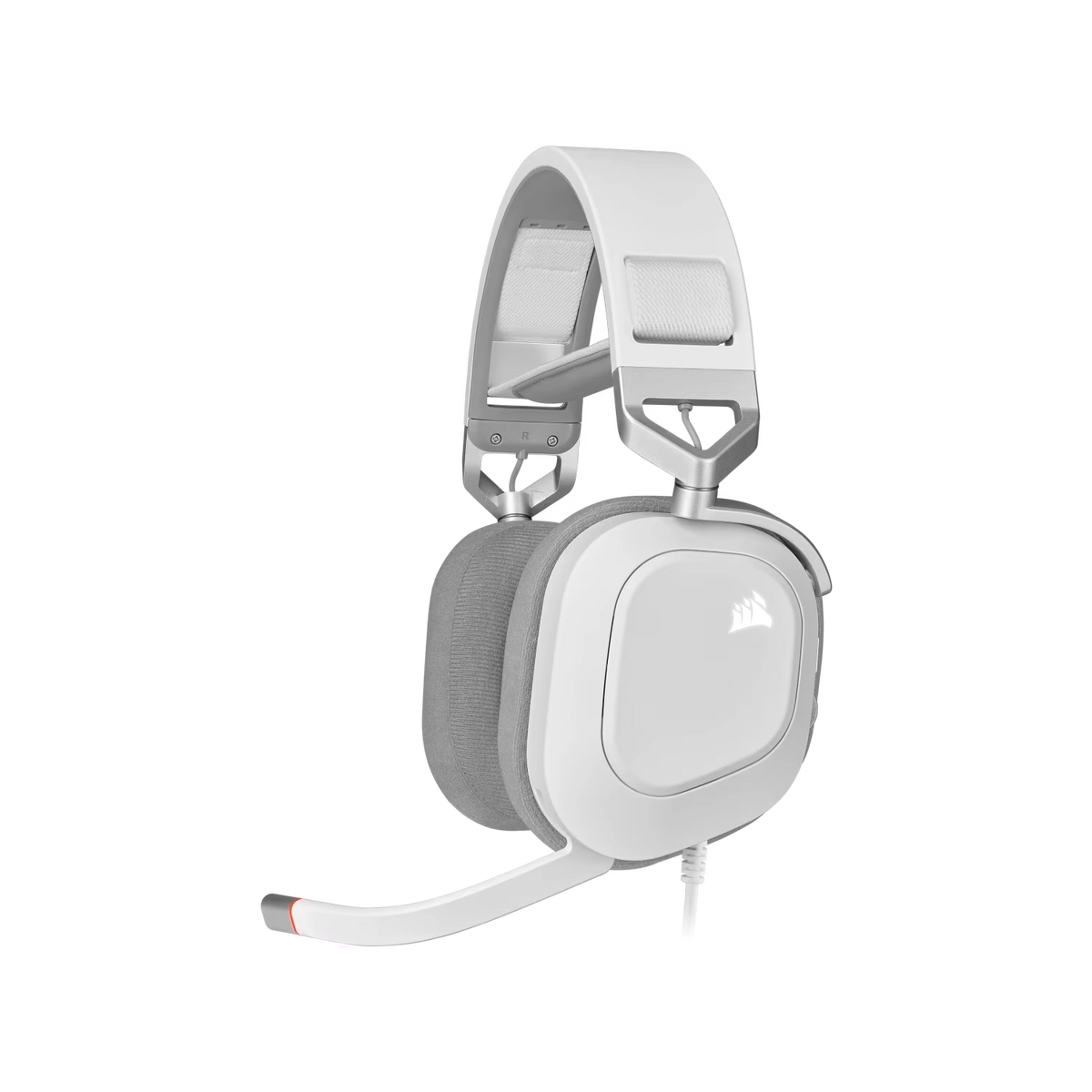 Corsair HS80 RGB USB – Auricular Gaming con Cable Blanco